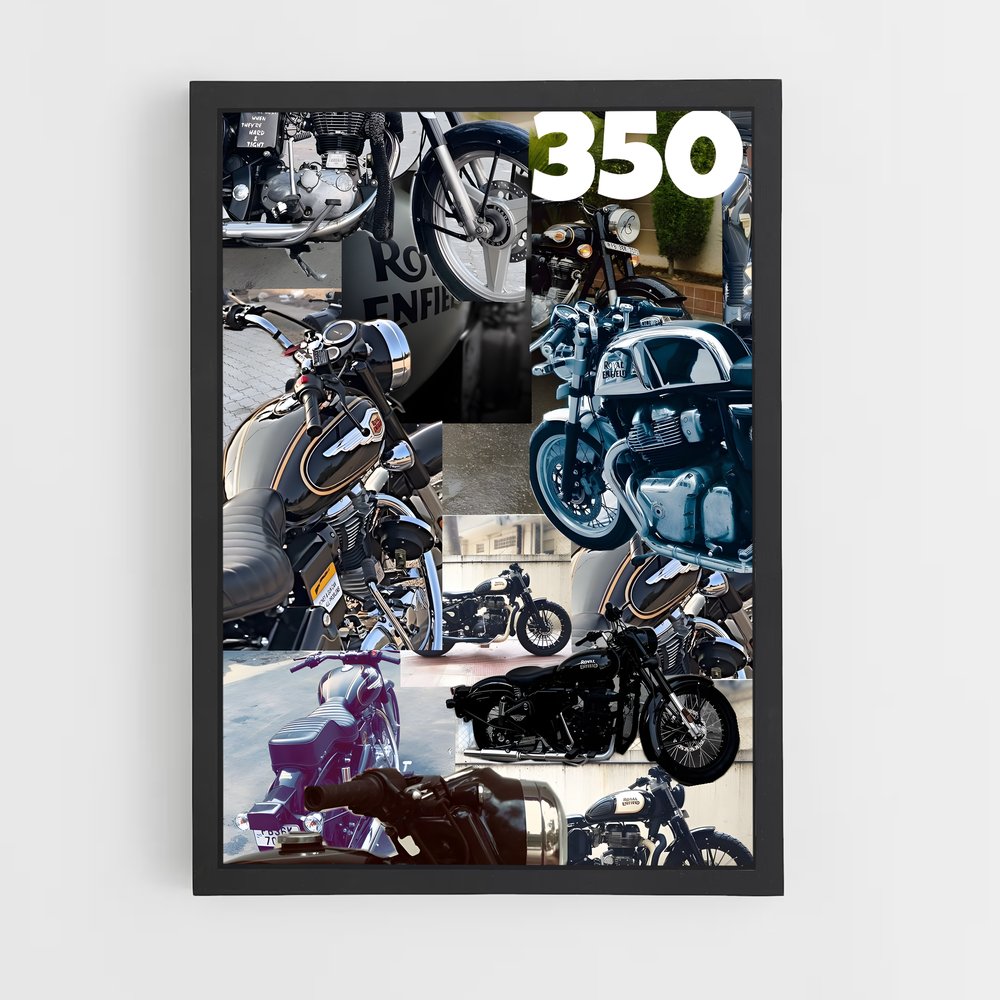 Poster Sphère Élégante – affiche Royal Enfield (vue 2)